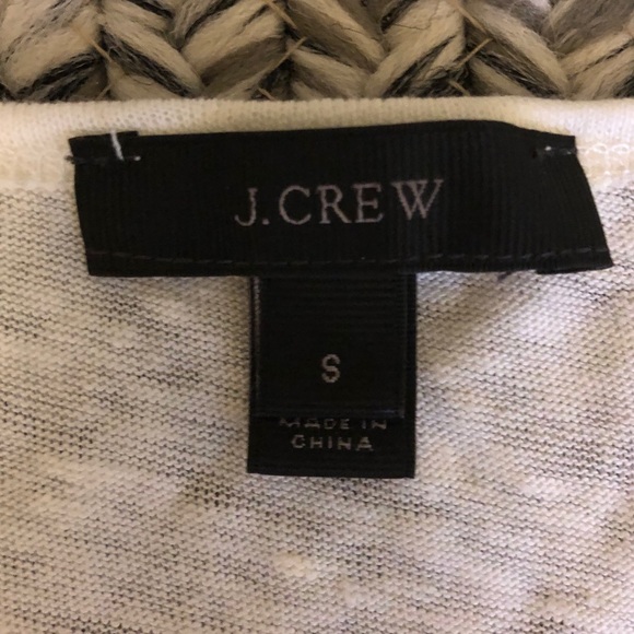 J. CREW Linen Flutter Sleeve Top - Picture 4 of 8